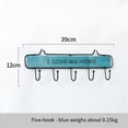 thumbnail image 2 of Coat Rack Wall Mounted,5 Coat Hooks for Hanging Coats,Wall Coat Rack with Hooks Coat Hanger Wall Mount for Clothes C, 2 of 5