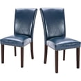 thumbnail image 6 of Dining Chairs Set of Parsons Style Linen   Chairs with  Back  for Round Kitchen Table or Small Dining Room Comfortable &; Stylish, 6 of 6