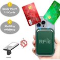 thumbnail image 3 of Porte-carte RFID Compatible Mag-safe pour iPhone 12/13/14 Mini/Plus/Pro/Max - Sequoia Green, 3 of 5