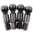 thumbnail image 2 of LOVIVER 2X 4 Pcs Car Tubeless Wheel Dust Caps Tire Valve Stems Gray, 2 of 8
