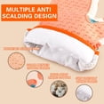 thumbnail image 3 of Kitchen Oven Mitts Heat Resistant Gloves - Microwave Baking Gloves 10.63x7.09in Non-Slip Silicone & Cotton, High Temperature Insulated Hand Protection for Baking, Grilling, 3 of 12