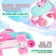 thumbnail image 5 of Patines deportivos de 2 pulgadas ajustables para niñas de 3 a 12 años con luz, 5 of 8
