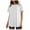 White, variant on YOUSNH Womens Casual Spring Summer Solid Short Sleeve O Neck Loose T Shirt Top T-shirts for Women 2024 Green M