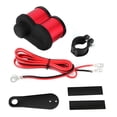 thumbnail image 1 of Multifunction Motorcycle Phone Charger Dual USB Waterproof Power Adapter(Red ), 1 of 9