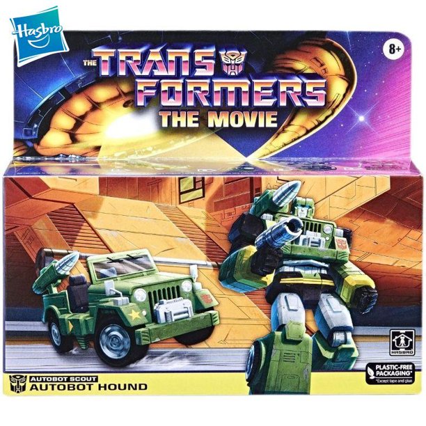 Figura Retro de Hasbro TransDevices, la película Autobot Hound, figuras de acción de juguete, modelo de mantequilla, regalo de cumpleaños para niño zhangmengya LED