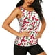 thumbnail image 2 of Fotbe Cherry_1 Blusas Sin Mangas para Mujer – Estilo Casual, Corte Suelto, Slim-Fit, Cuello Redondo Deportivo, Tops de Verano para Gimnasio y Yoga-Small, 2 of 7
