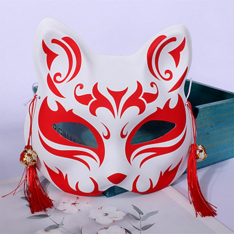 Kabuki Kitsune Mask | Spirit of Japan Red