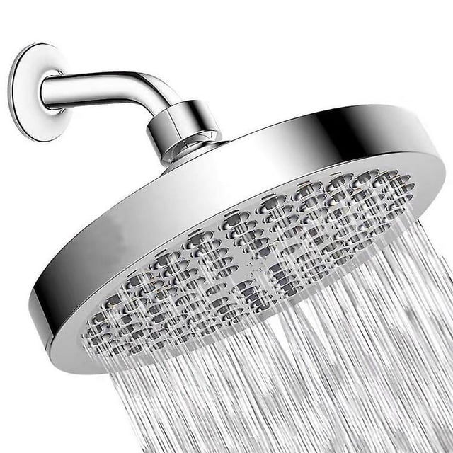 Sincero Alcachofa de ducha antical, Alcachofa de ducha de alta presión, Alcachofa de ducha fija, Alcachofa de ducha tipo lluvia con ahorro de agua, Alcachofa de ducha tipo lluvia redonda, Al