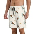 thumbnail image 2 of Naloa Sea Turtle Men's Beach Shorts, Surfing shorts, Swim trunks, Quick Dry Swim Trunks for Surfing Beach Fun - Small, 2 of 9