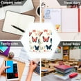 thumbnail image 6 of FORMRS 1-Subject Spiral Notebook 8" x 5" College Ruled 60 Refillable Sheet A5 Hard Cover, 2 Pack, Beige Butterflies, 6 of 7