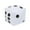 White, variant on Almencla Inflatable Toys Dice Blows Up Dice Easy Storage Family Game 11.81 inch Game Props Dice for Indoor Outdoor Game Activities Gift White