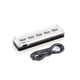 thumbnail image 1 of 5 Keys Customizable Keypad Macro Programmable Bluetooth Keyboard Copy Paste Rgb Button Game Keyboard White, 1 of 5