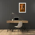 thumbnail image 3 of Chamard, Jean-Marc 13x18 White Modern Wood Framed Museum Art Print Titled - Elephant 03, 3 of 4