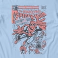 thumbnail image 3 of Marvel Comics Retro Spider-Man Amazing Comic Cover Vintage Men's T Shirt (Light Blue, S-XXXL), 3 of 4
