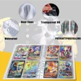 thumbnail image 4 of Trading Card Holder Card Album Binder, Protection Folder Book Collectible Card Album, 4-Pocket with 30-Pages 240-Trading Cards Capacity, Present for Children(CK7), 4 of 6