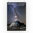 thumbnail image 2 of Petrified Forest National Park, Arizona, Painted Desert Night Sky (16x24 Giclee Gallery Art Print, Vivid Textured Wall Decor), 2 of 3