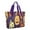 Purple Halloween Jack, variant on Tote Bag for Women - Purple Halloween Jack Lanterns Shoulder Bag - Large Utility Work Duffle Bag with Zipper Handbag for Travel, Work, Sprots