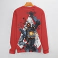 thumbnail image 3 of Apex Legends Pathfinder Unisex Sweater Long Sleeve Round Neck Pullover Jumper Fall Winter Clothes Print Tops Blouse M, 3 of 6