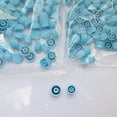 thumbnail image 3 of 100 Pares Auto R134a Sistema De Aire Acondicionado Válvu Tapa Antipolvo De Válvu en voltios Mm Y (azul) Yotijar Tapa de válvula de CA, 3 of 7