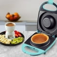 thumbnail image 6 of OVENTE Electric Waffle Bowl Maker for Breakfast with Non-Stick Coating Plates, Turquoise WMB2405BL, 6 of 7
