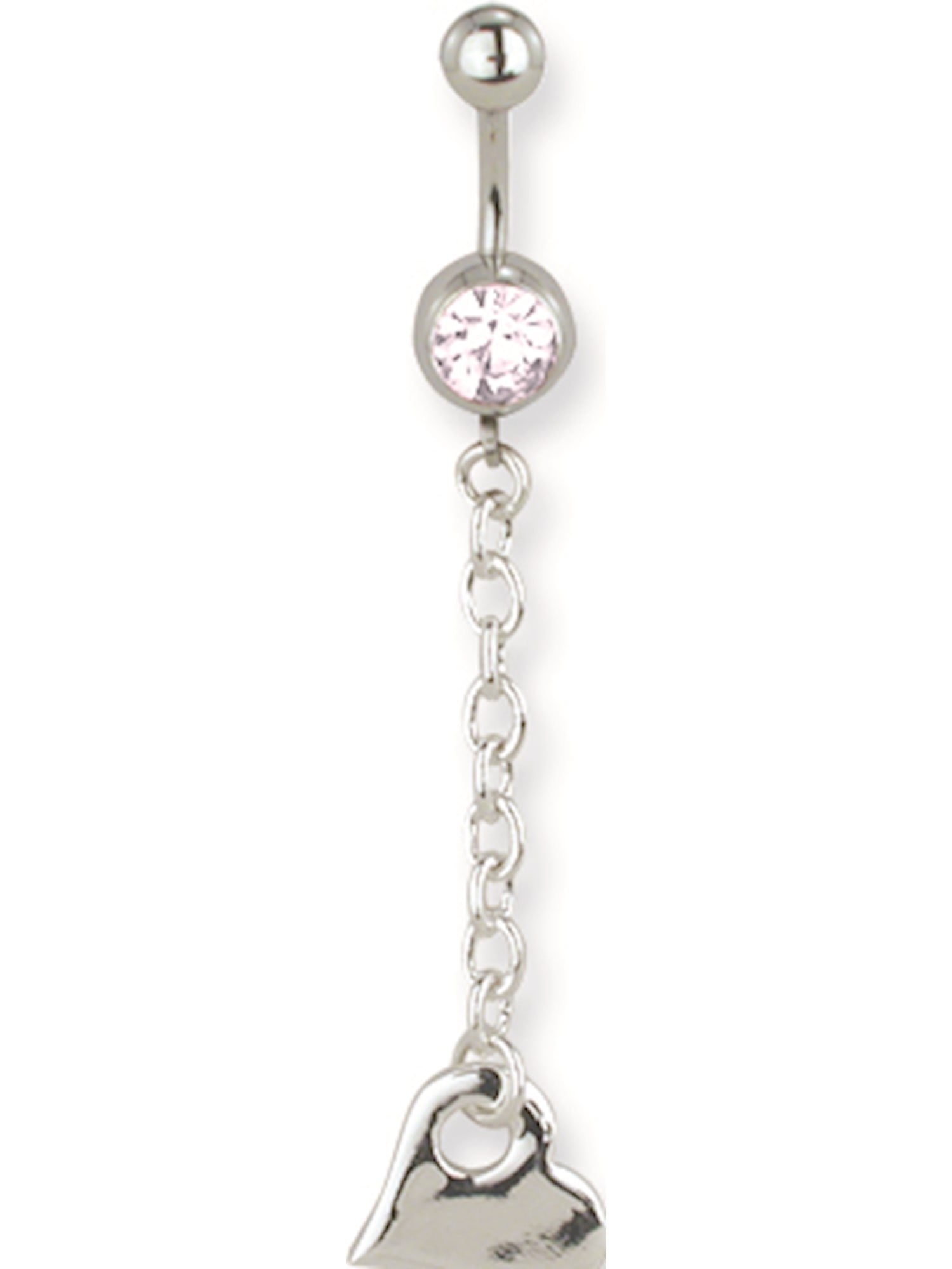 Long Curv BB w Jewelry by Sweet Pea SGSS Curv Specialty Belly Styles 14G 1.6mm 7//16 12mm