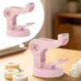 thumbnail image 2 of Desktop Tape Dispenser With Suction Cup Base, Compact Easy To Use Tape Cutter For Home Office And DIY, Non Slip Adhesive Tape Holder For Desk, Pink (Pink, 9.3*9.1*5CM), 2 of 9