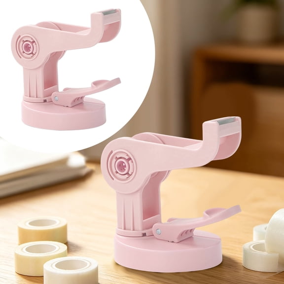 Desktop Tape Dispenser, Stationery Supplies Suction Cup Tape Cutter for Office