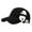Black, variant on Unisex Adult 3D Cartoon Panda Baseball Hat Adjustable Sun Hat for Outdoor Sports