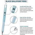 thumbnail image 2 of Ballpoint Pens Medium Point 1mm Ink Pen With Soft Grip Ball Point Pen For Men Women Retractable Pens ( Ink -5), 2 of 5