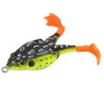 thumbnail image 4 of Señuelos de pesca de agua flotante con hélices dobles, cebos de rana para lubina, cabeza de serpiente, salmón, pesca 3 #, 4 of 10
