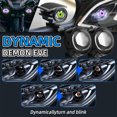 thumbnail image 1 of RKSTN Perspective headlights Eye LED Dynamic Automotive Lens Headlights Modified For Motorcycles, 1 of 4