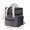 Gray, variant on Double-Layer Insulated Lunch Bag, Portable Thermal Lunch Tote with Shoulder Strap, Leakproof Cooler Bag for Work, Picnic and Travel