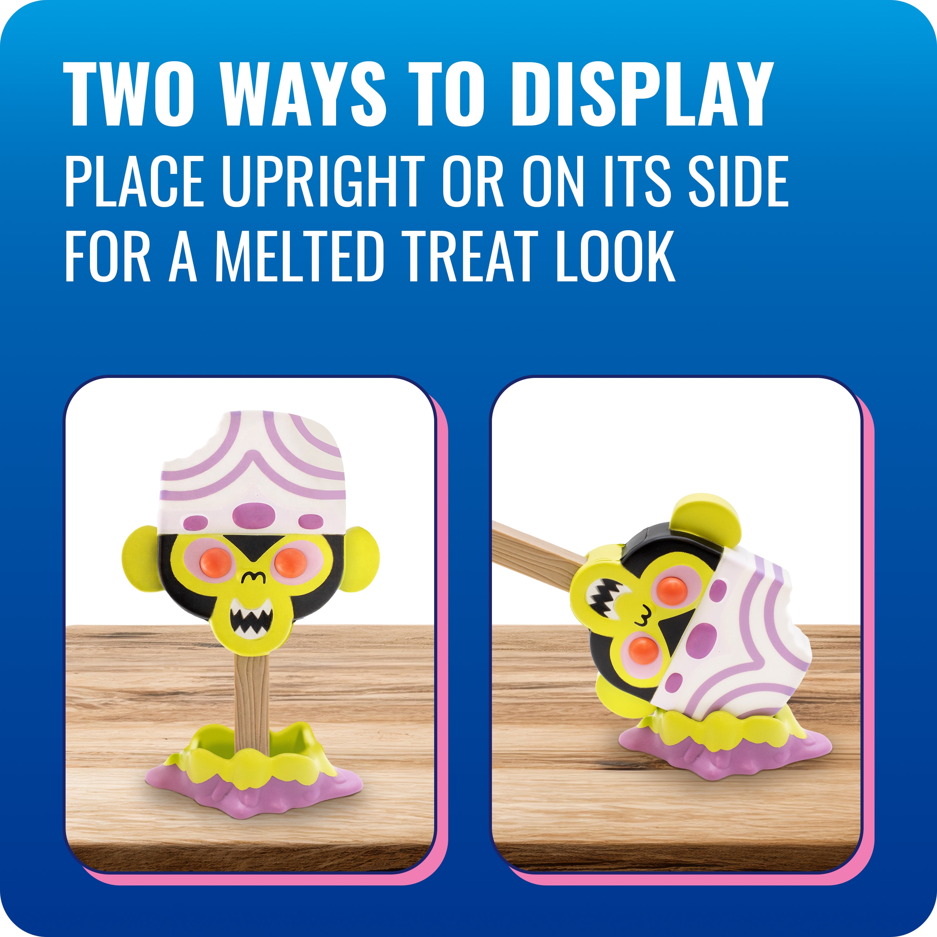 CultureFly Meltz PowerPuff Girls Blind Box, Includes 1 Mystery Vinyl Figure, Officially Licensed