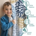 thumbnail image 3 of Blackout Kids Curtains,Boho Bohemia Pioneer Flower Art Childrens Insulated Curtains Set Of 2,Bedroom Essentials,Toddler Room Decor 42"x54"(106x137cm), 3 of 4