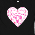 thumbnail image 4 of Inktastic Grandma's Sweetie Pie with Pink Hearts Boys or Girls Baby T-Shirt, 4 of 5