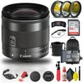thumbnail image 2 of Canon EF-M 11-22mm f/4-5.6 IS STM Lens Bundle Filter Kit Backpack (International Model), 2 of 7