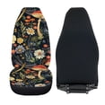 thumbnail image 6 of XYZCANDO Front Vehicle Seats Protector 2 pcs Car Seat Covers Car Front Seat Covers Easy Install Soft Truck Sedan, Rose Floral Pattern, 6 of 10