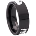 thumbnail image 6 of Bad Wolf Tungsten Carbide Ring, 6 of 9