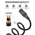 thumbnail image 3 of Useful DC5.5x2.1mm Power Extension Cable for LED Light Strips, Monitor, Printers, 3 of 6