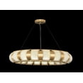 thumbnail image 4 of Fine Art Handcrafted Lighting 925740-31St Bond 45" Wide Led Ring Chandelier - Gold, 4 of 4