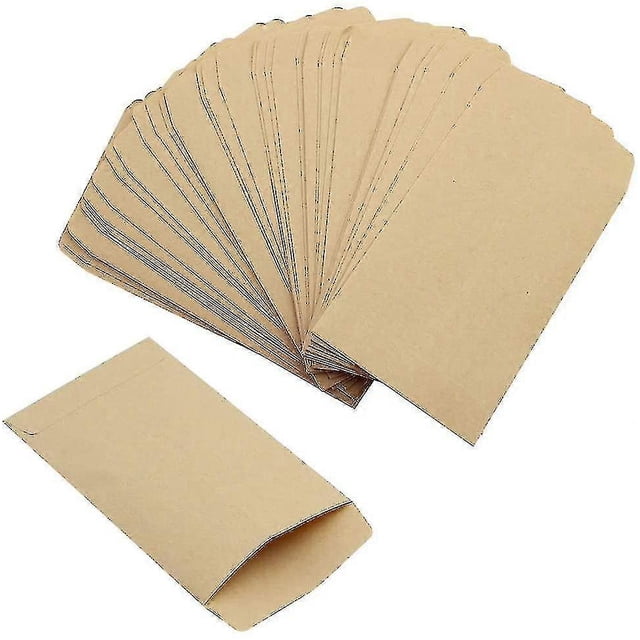 120 Pcs Brown Small Kraft Paper Bags Mini Paper Bags 6 * 10 Cm A