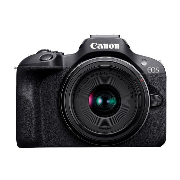 Cámara Mirrorless Canon EOS R100 RF-S 18-45mm F4.5-6.3 IS STM