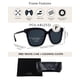 thumbnail image 3 of Gafas de Sol DIFF Bella Diseño Cuadrado Sobredimensionado Negro/Gris, 3 of 9