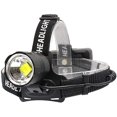 thumbnail image 1 of Linterna frontal LED recargable, 10000 lúmenes, Xhp70.2, potentes faros, luz de trabajo de alta potencia, linterna frontal con zoom para pesca, espeleología y caza, 1 of 5