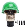 thumbnail image 2 of Skull Shift Knobs Resin Comfortable Grip Skull Shifter Handle Knob with 3 Adapters Car, 2 of 7