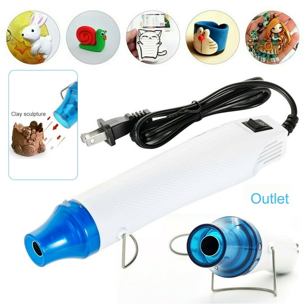 Mini Heat Gun,Portable Hot Air Gun Shrink Electrical Heat Tool for DIY Embossing,Drying Paint