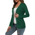 thumbnail image 3 of Women'S Open-Front Cardigan Sweater(Available in Plus Size) Green XXL, 3 of 8