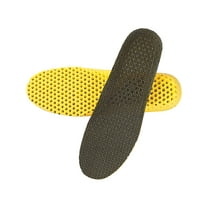 INSPIRE CHIC Unisex Eva Foam Shoe Insoles Breeze Breathable Running Athletic Shoe Inserts Black Medium