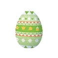 thumbnail image 2 of HaoXun Easter Paper Lanterns with Rabbit Chick Egg Designs - Pink and Green Hanging Decorations for Holiday Party Home Decoration, 2 of 6