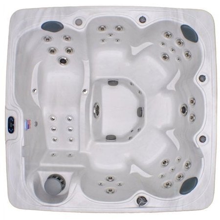 Home and Garden Spas 6-Person 71-Jet Hard-Sided Hot Tub with Stainless Jets and Ozone